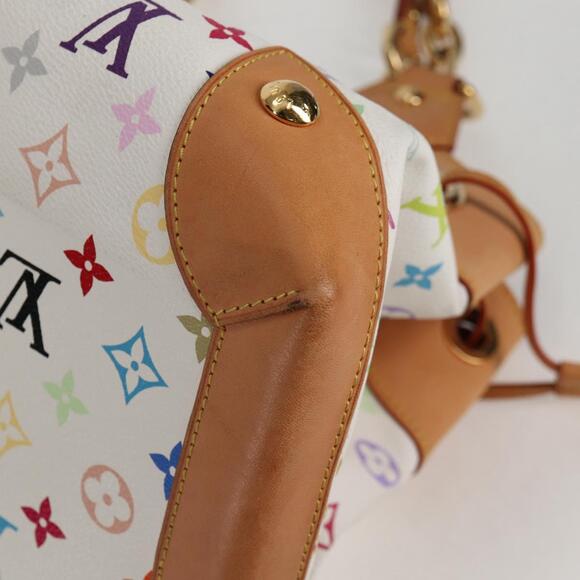 LOUIS VUITTON Monogram Multicolor Ursula Tote Bag White M40123 - Picture 10 of 16